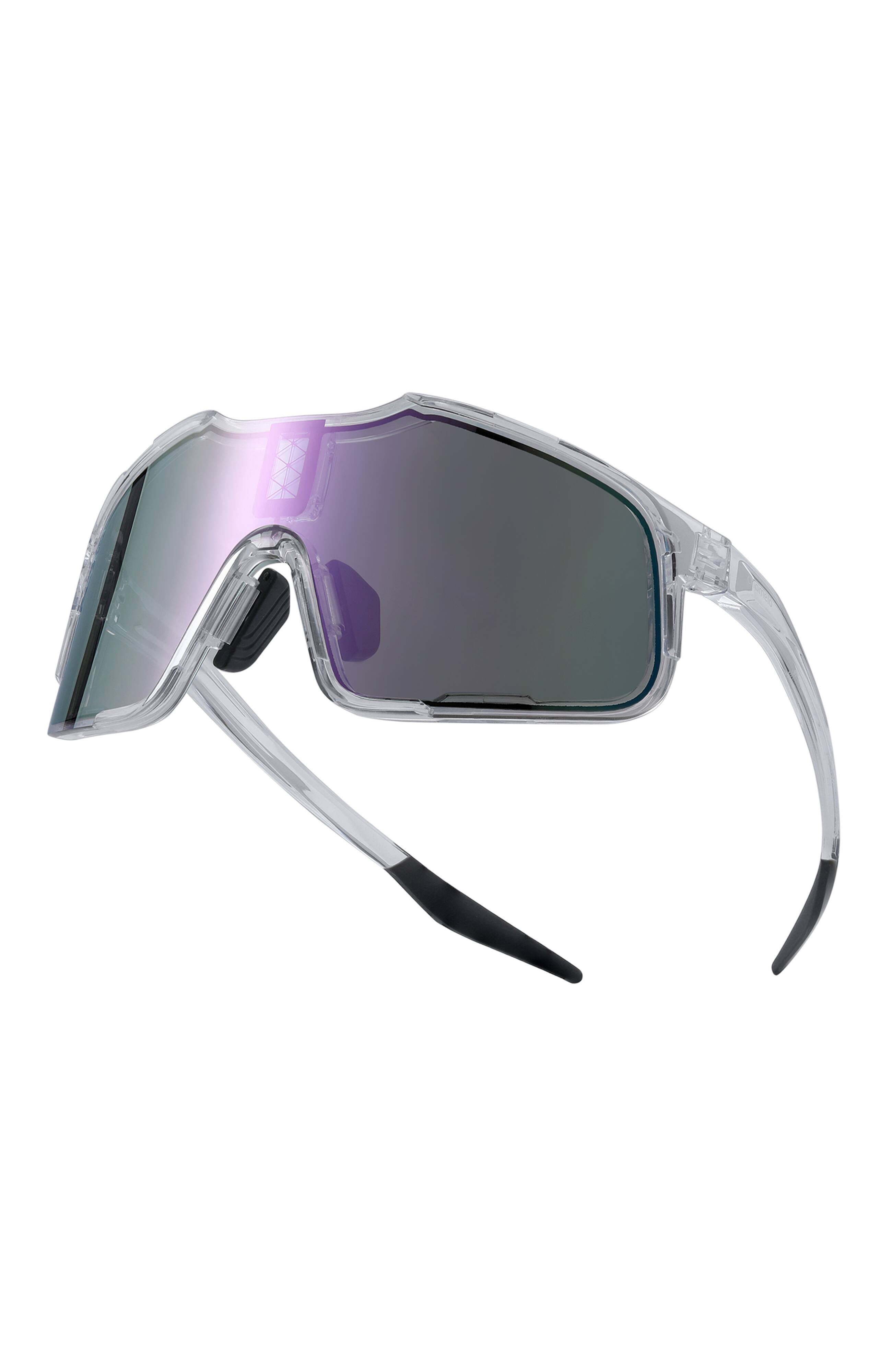 Alt View 1. Chamelo - Falcon Automatic - Obsidian frame | Alpha Blue lenses.