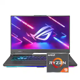 ASUS - ROG Strix G17 QHD 240Hz Gaming Laptop,AMD Ryzen 9-7845HX,NVIDIA GeForce RTX 4060,32GB RAM,2TB SSD,Win 11 Pro - Gray