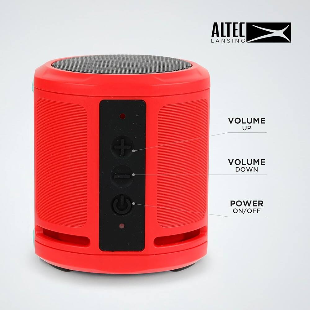 ALTEC LANSING

VOLUME UP  
VOLUME DOWN  
POWER ON/OFF