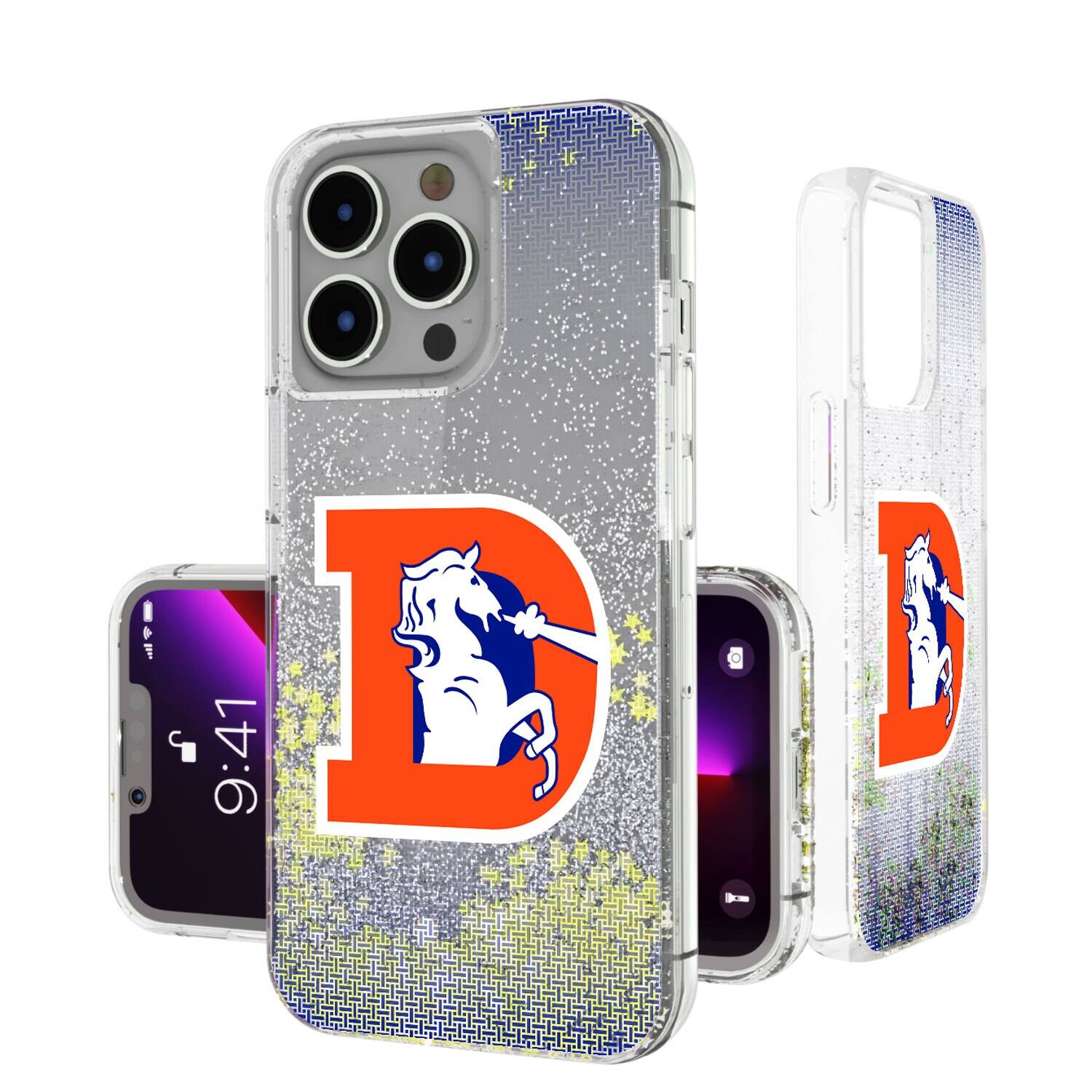Keyscaper - NFL - Denver Broncos - Linen Logo iPhone Glitter Case - 15 - Multicolor price history on PriceWatchPro