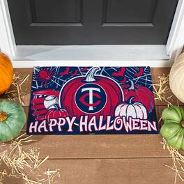 Evergreen Enterprises - 28" x 16" Happy Halloween Turf Door Mat - Multicolor