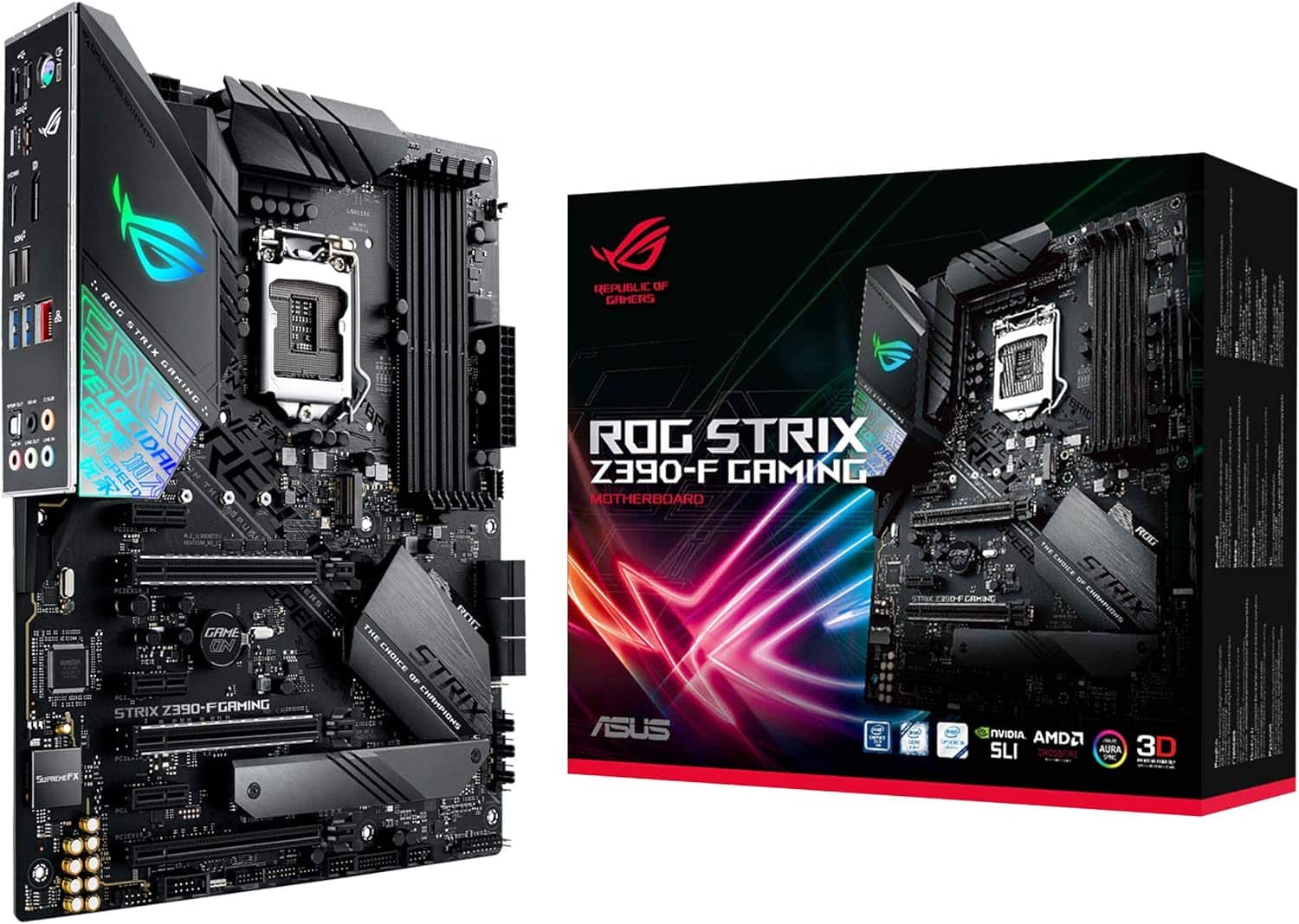 ASUS ROG Strix Z390 F Gaming LGA 1151 (300 Series) Intel Z390 HDMI