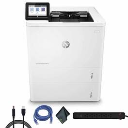 HP - Monochrome LaserJet Enterprise M612dn Printer Bundle