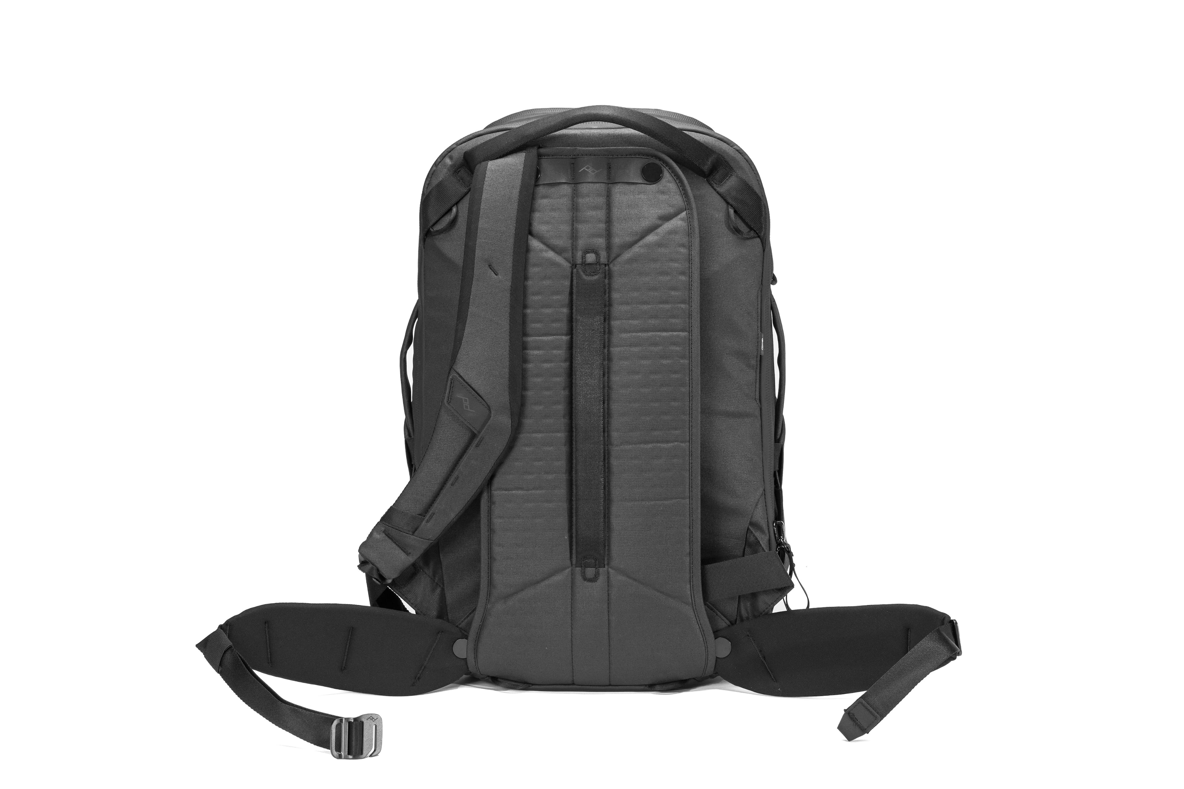 Alt View Zoom 12. Peak Design - Travel Backpack 30L - Black.