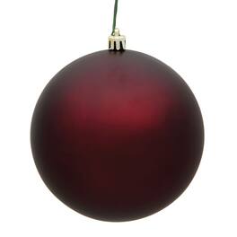 Vickerman - 15.75" Matte Ball UV Drilled - Burgundy