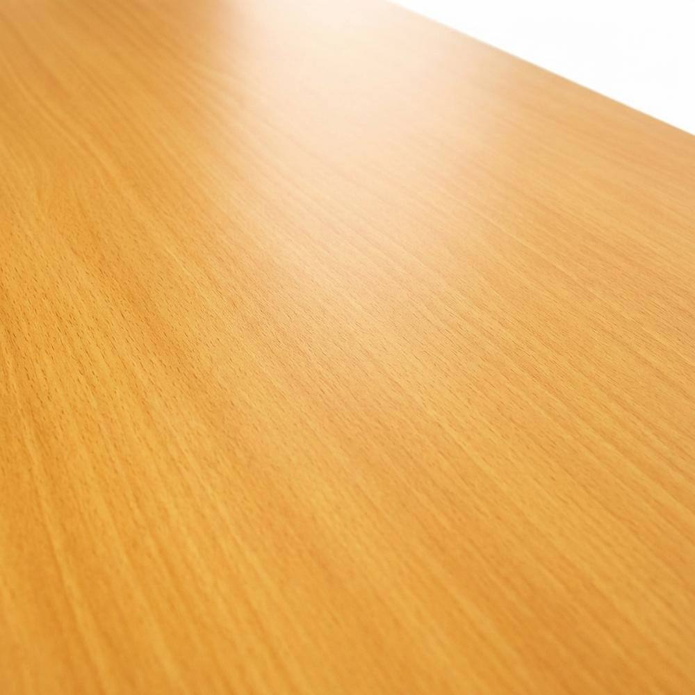 Alt View 1. BisonOffice - Wooden Laptop Desk with Beech, Ivory Finish, Workstation for Home Office - Beech/Ivory/White.