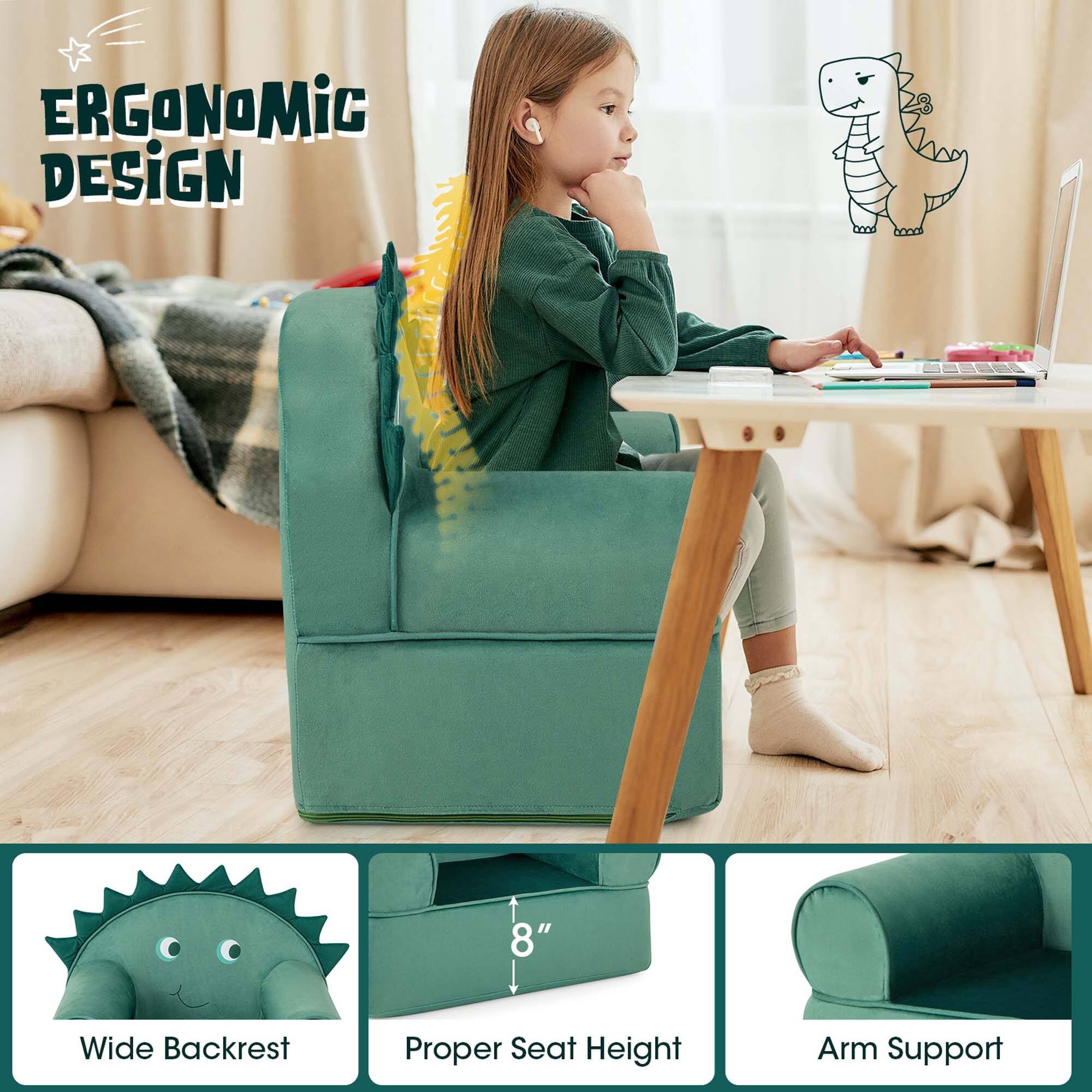 ERGONOMIC DESIGN

8" Wide Backrest  
Proper Seat Height  
Arm Support