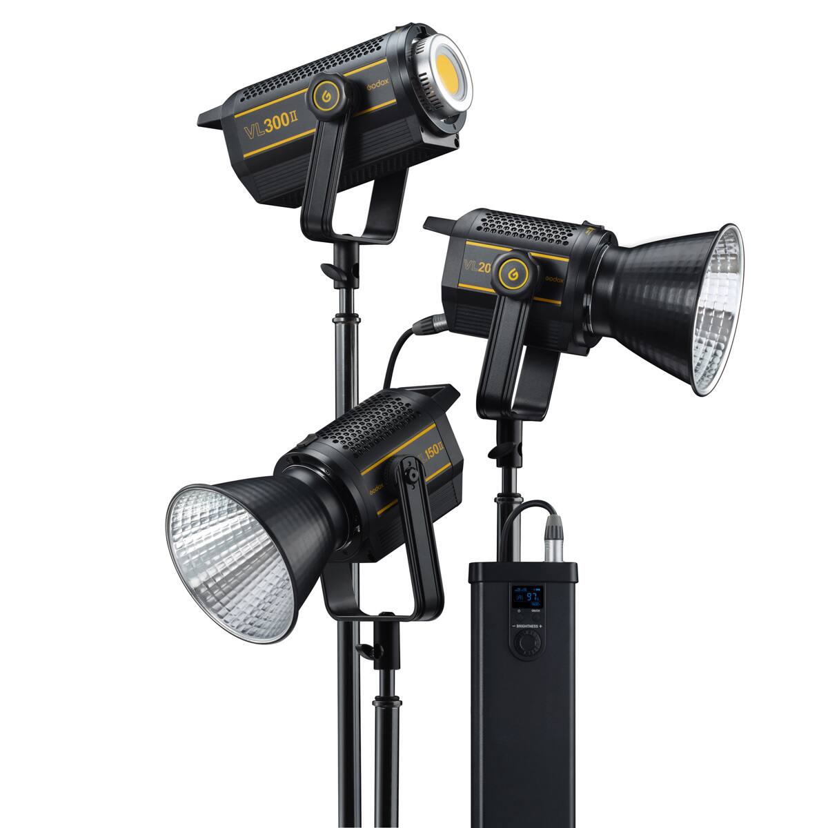 Godox VL300II V7.20 power 150W ada A 92