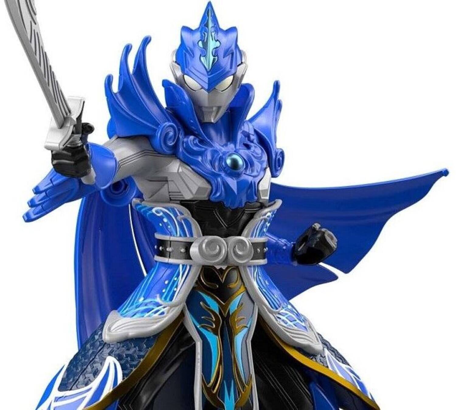 Alt View 3. Bandai - Ultraman -  The Armour of Legends - #10 Ultraman Blu Xiahou Dun Armour Model Kit   - Collectibles - Multicolor.