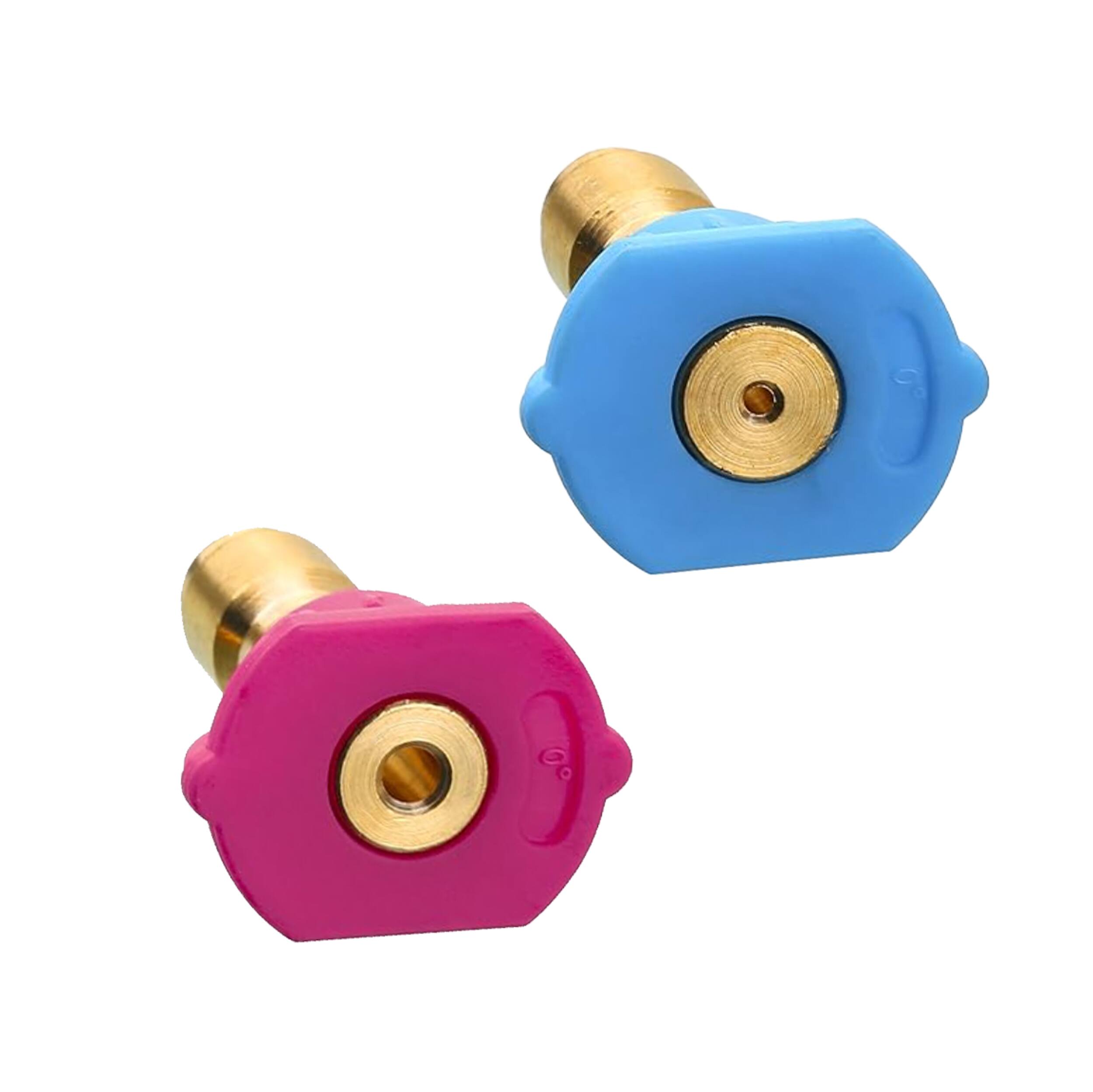 Left. Westinghouse - 4000 PSI 2nd Story Jet Nozzle for Pressure Washers - Blue.