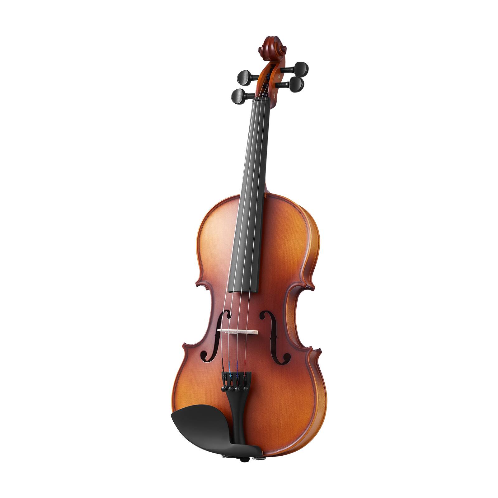 Alt View 5. VEVOR - Violin 4/4 Full Size for Adults, Violin Fiddle Set for Beginners Student with Hard Case,Rosin,Bow, Shoulder Rest,Bridge - Brown.