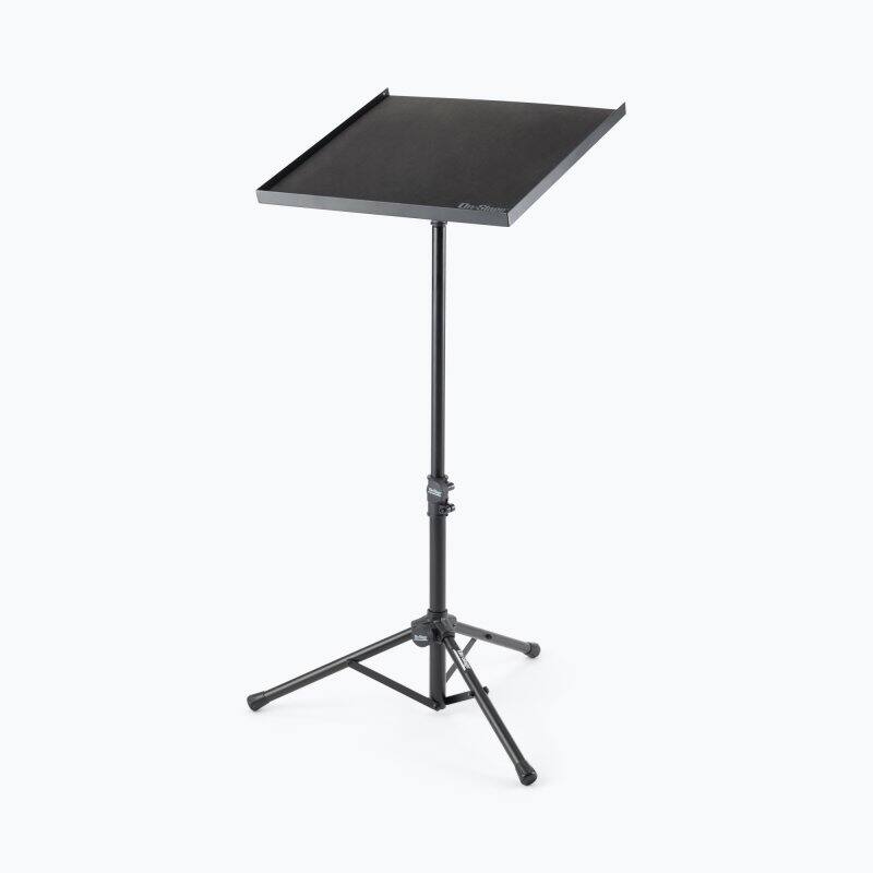 Front. On Stage Stands - On-Stage DPT5500B Percussion Table - Black.