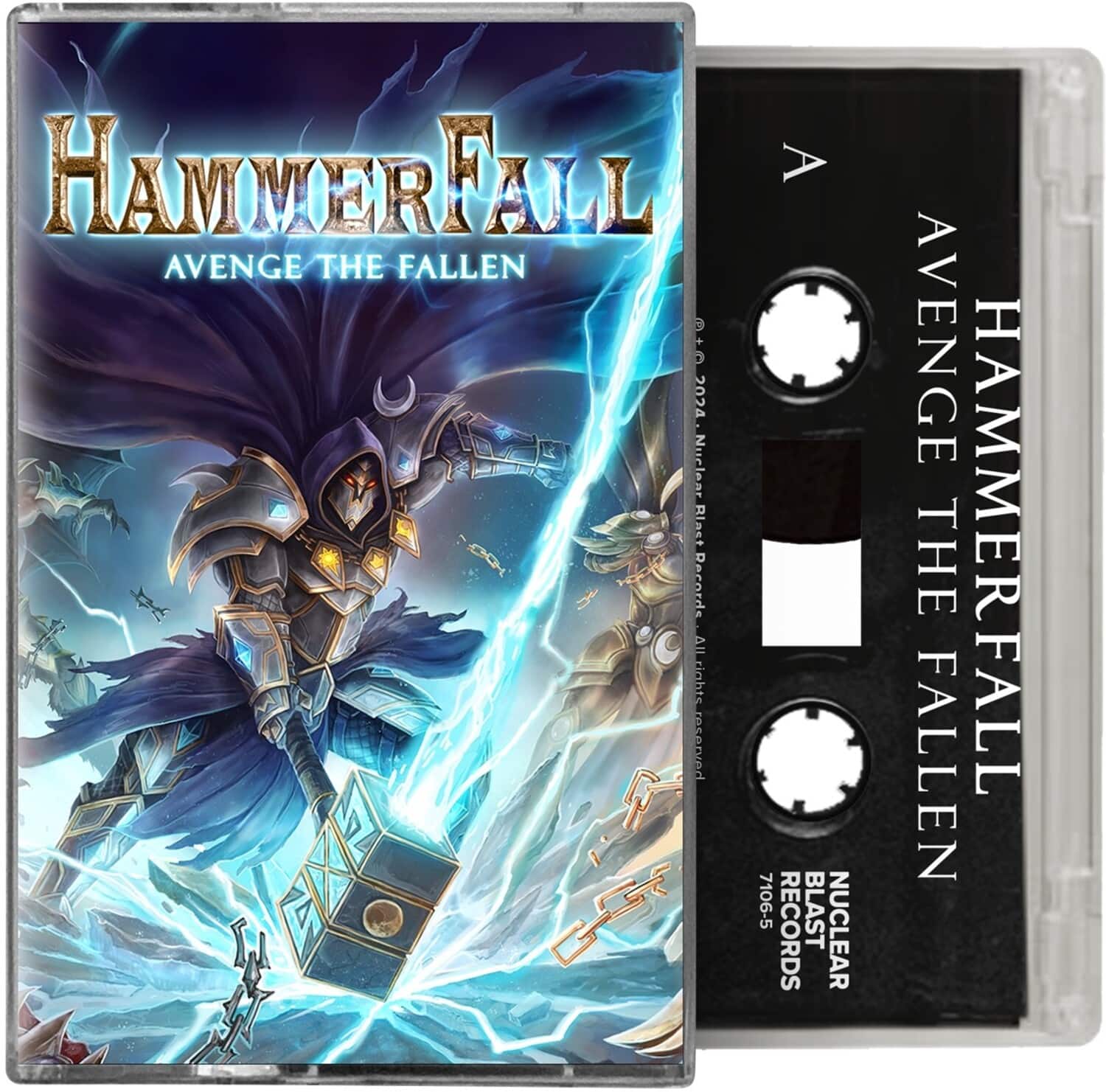 Hammerfall - Avenge the Fallen - Clear  - CASSETTES