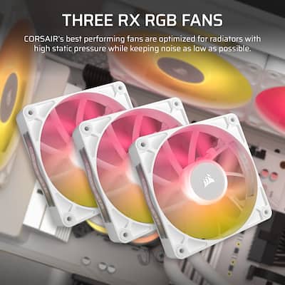 CORSAIR iCUE LINK TITAN 360 RX Liquid CPU Cooler with RGB Lighting CORSAIR iCUE LINK TITAN 360 RX Liquid CPU Cooler with RGB Lighting
