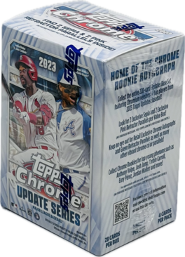 2023 Topps Chrome Update Series Baseball Blaster Box