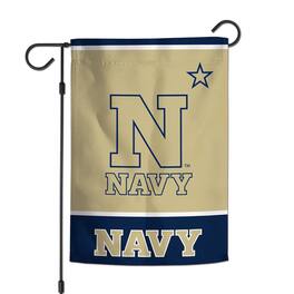 WinCraft - Navy Midshipmen 12'' x 18'' Favorite Team Garden Flag - Multicolor