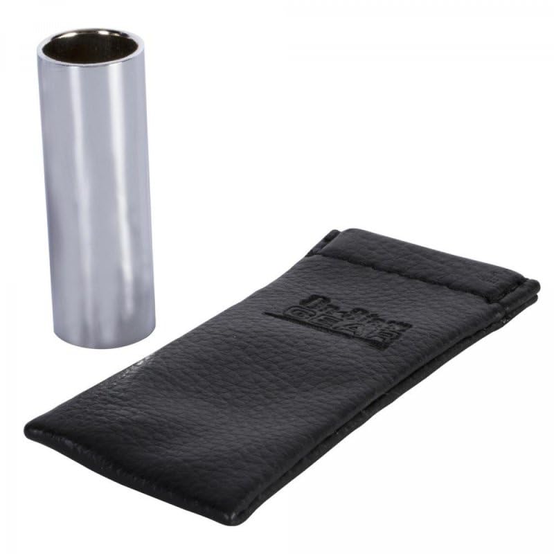 Front. On Stage Stands - On-Stage SLD211 Chrome-Plated Guitar Slide - "NA".