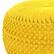 Left. Simpli Home - Renee Round Pouf - Golden Yellow.