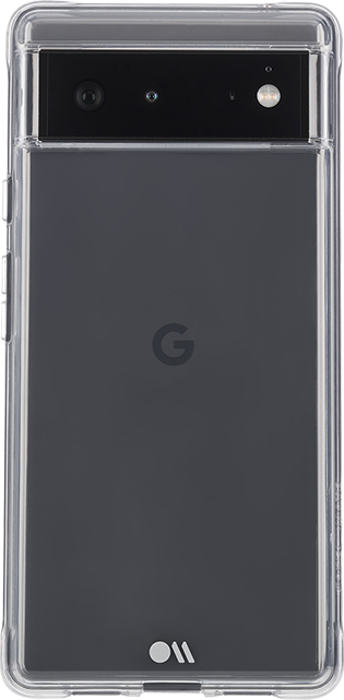 Front. Case-Mate - Case-Mate Tough Clear Case - Google Pixel 6 - Clear.
