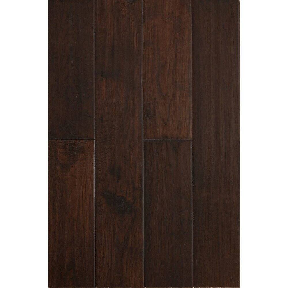 Angle. East West Furniture - Engineered Hardwood Floor Autumn Brown - Brown.