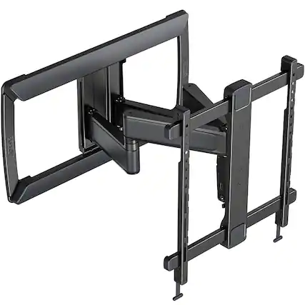 Front. ErgoAV - 39″ to 65″ Full Motion TV Mount - Black.