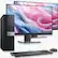 Front. Dell - OptiPlex Desktop PC | SFF | Intel Core i5-6th 3.20GHz | 16GB RAM | 256GB SSD | Dual 24" LED | KB & Mouse | Wi-Fi | Win11 - Black.