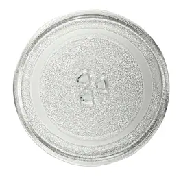 HQRP - 9.6-inch Glass Turntable Plate Oven Cooking Tray for LG, GE, Magic Chef, Hotpoint, Panasonic, Kenmore, Retro Microwaves