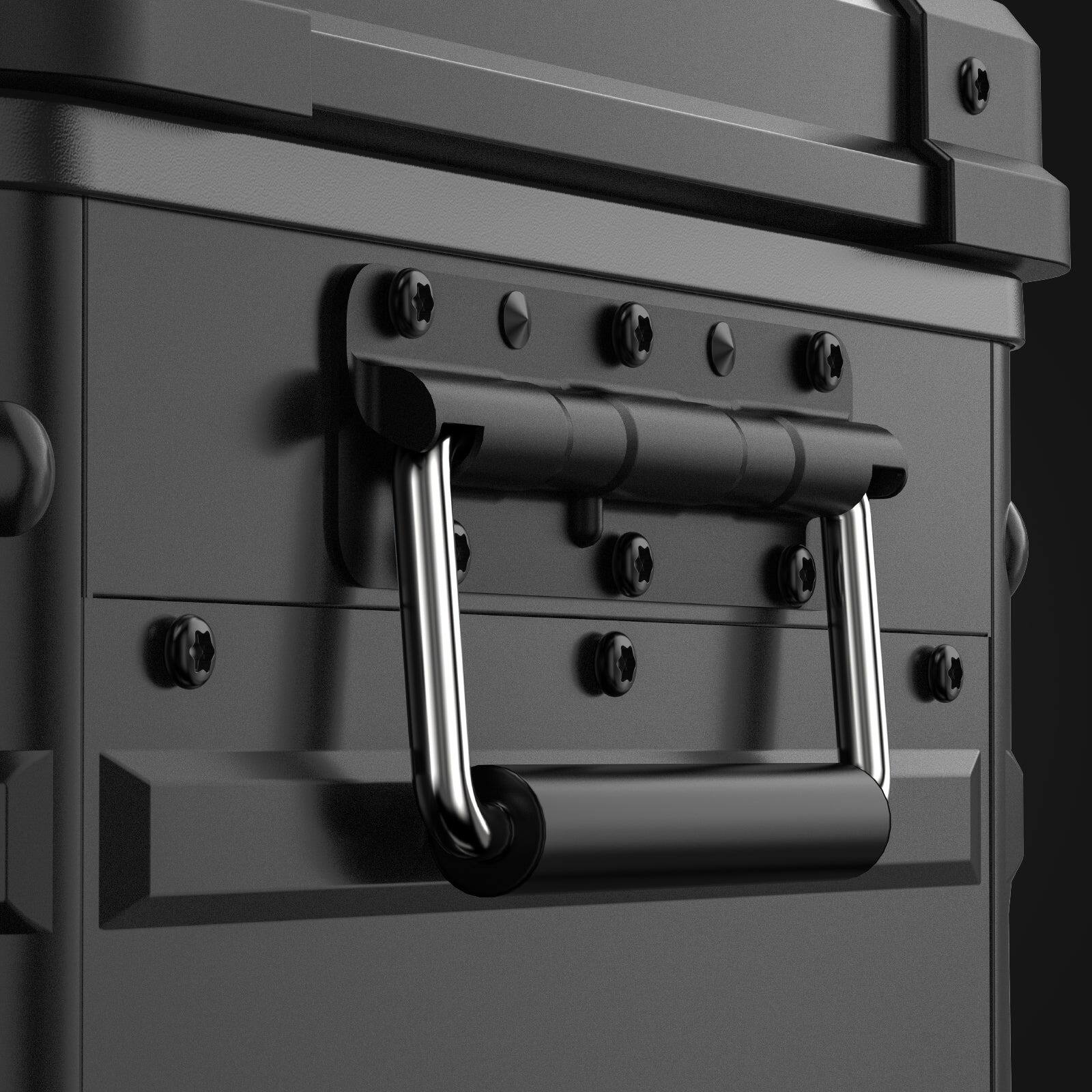 Back. ICECO - APL20 Aluminum Single Zone 21QT Portable Cooler Black - Black.