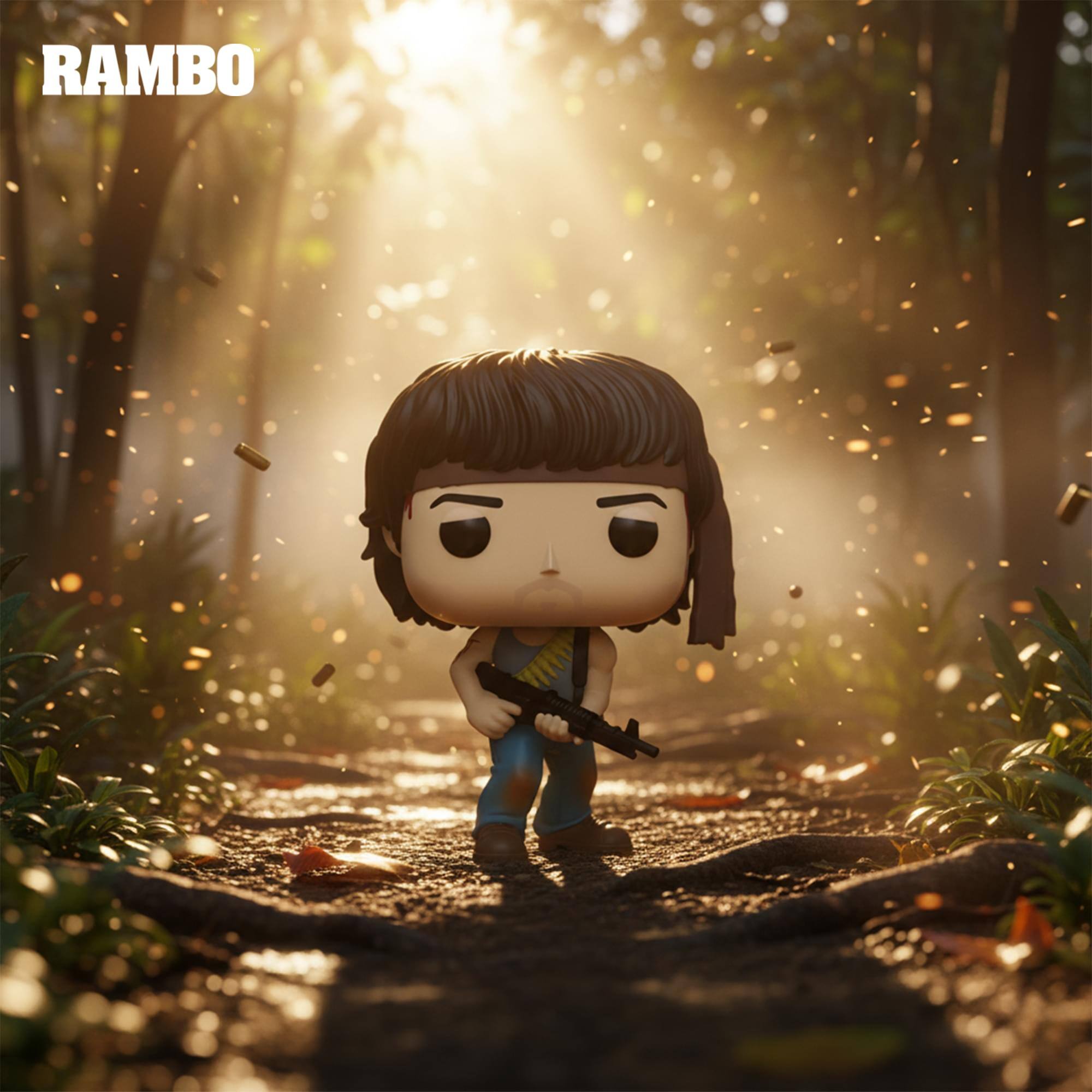 Alt View 10. Funko - Rambo First Blood: John Rambo #2003 - Multi-Colored.