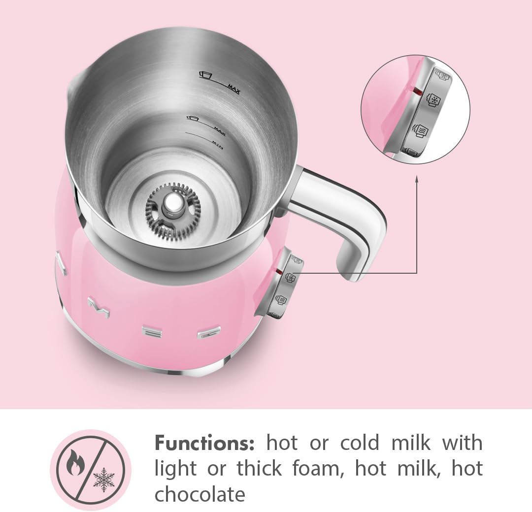 MAX Muus 1  
800 E  

Functions: hot or cold milk with light or thick foam, hot milk, hot chocolate