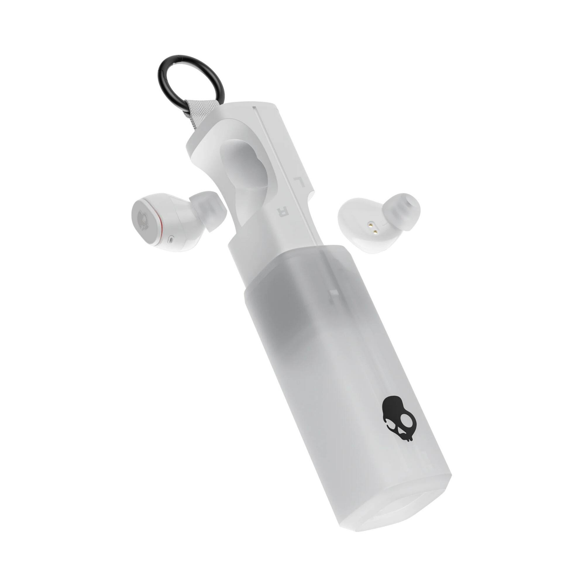 Front. Skullcandy - Skullcandy Dime 360 True Wireless Earbuds (Bone).