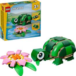 LEGO - Creator 3 in 1 Turtle with a Water Lily Flower 31377