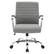 Front. OSP Home Furnishings - Mid-Back Office Chair - Grey.
