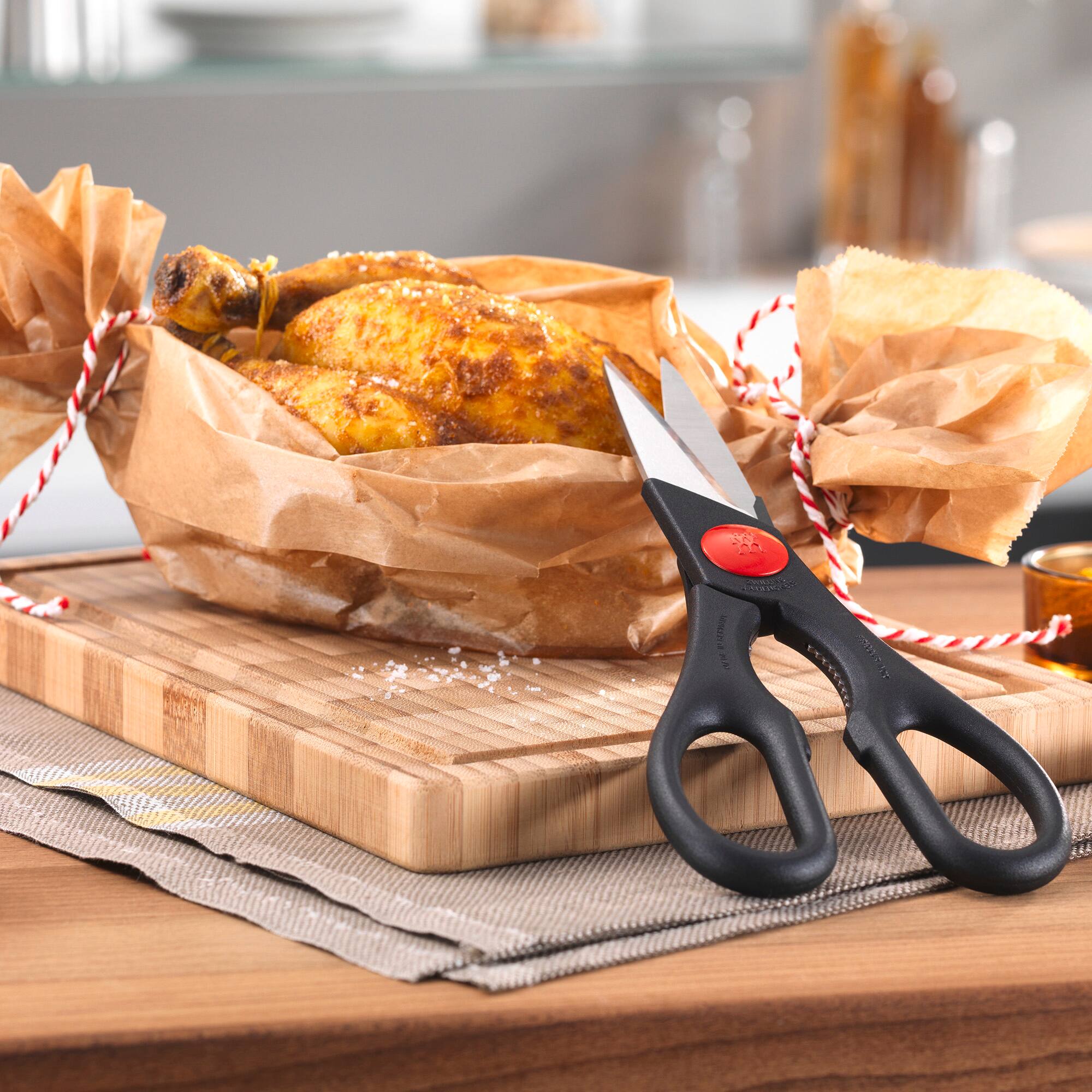 Alt View 2. ZWILLING - ZWILLING TWIN Kitchen Shears, Multi-Purpose, Heavy Duty, Stainless Steel Blades, Black - Matte Black.