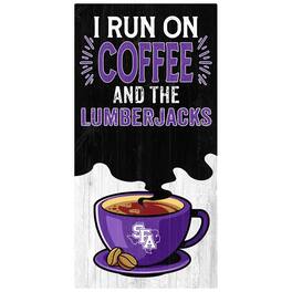Fan Creations - Stephen F Austin Lumberjacks 6" x 12" Coffee Wall Art - Multicolor
