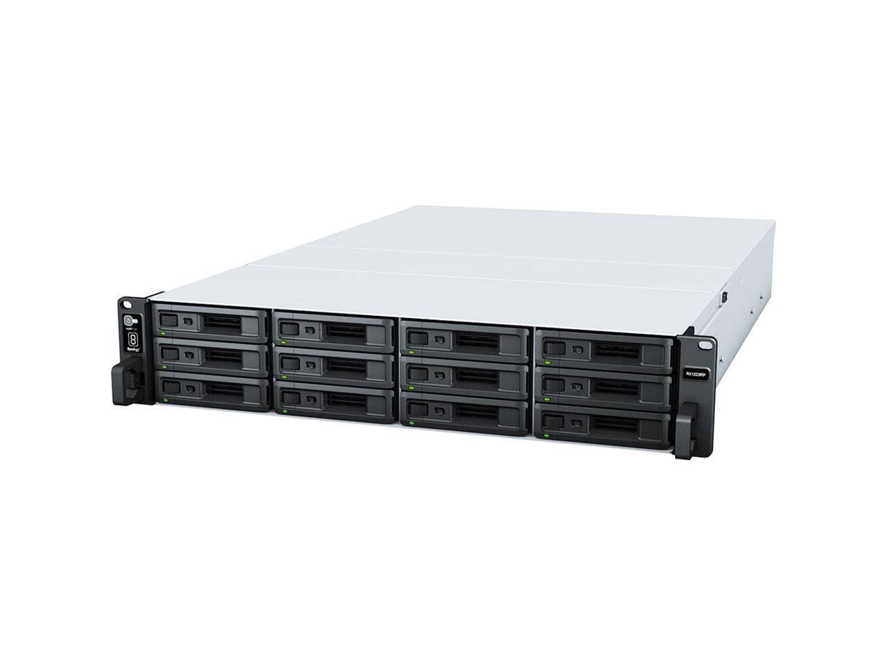 Alt View 1. Synology - Synology 12-Bay Rackmount Storage Expansion Unit RX1223RP (Diskless).