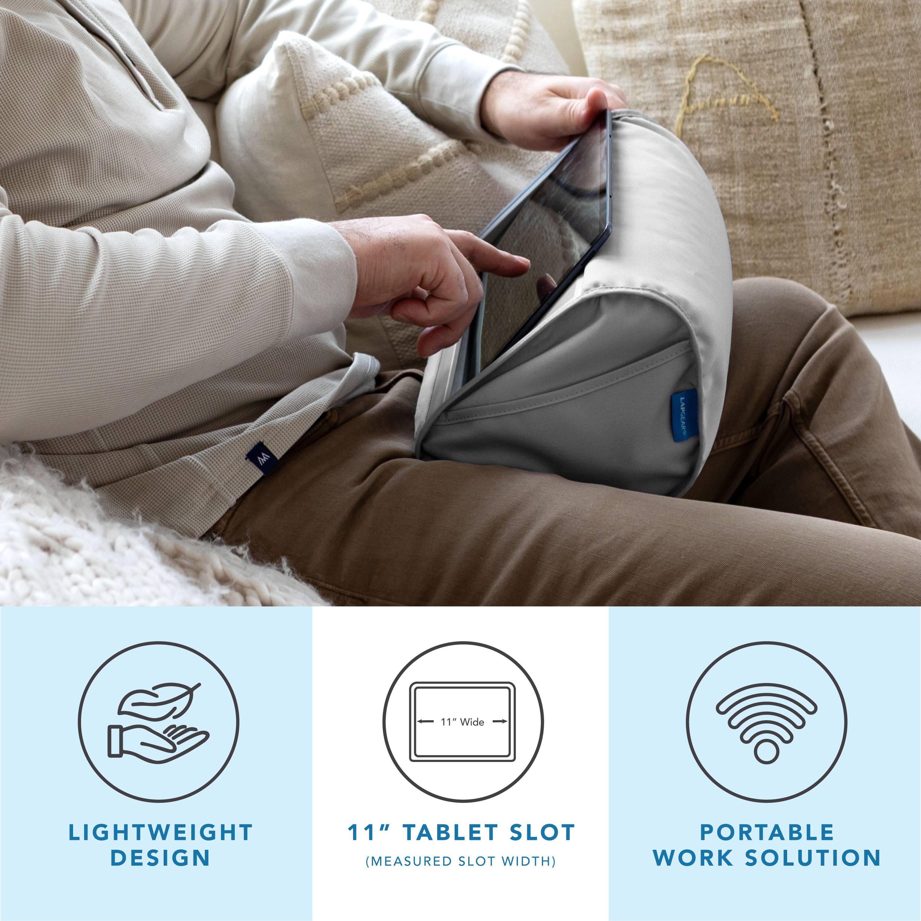 - Lightweight Design
- 11" Tablet Slot (Measured Slot Width)
- Portable Work Solution