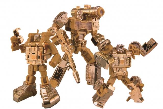 Alt View 2. Transformers - Golden Lagoon Beachcomber Perceptor and Seaspray Set of 3 Wonderfest Exclusive | Transformers Wonderfest Exclusive.