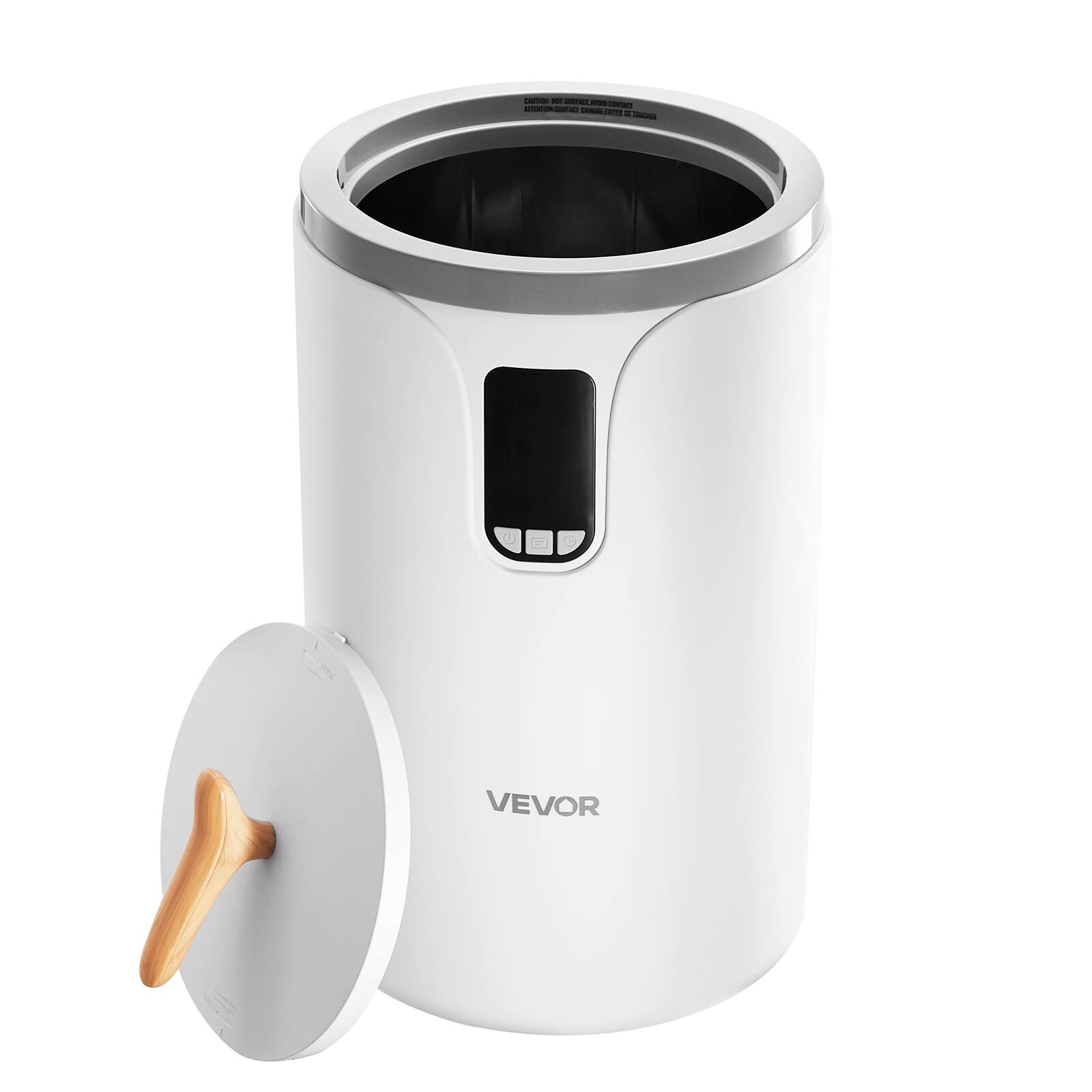 Alt View 5. VEVOR - Towel Warmer Bucket, 20L Heated Towel Warmer with LED Screen, Large Blanket Warmers for Bathroom - White.