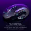 The text on the image reads: "BEACH TURTLE T2 [+] TAKE CONTROL Easy-Shift[+] expands 7 buttons and 4D scroll wheel with tilt capability into 21 customizable functions."