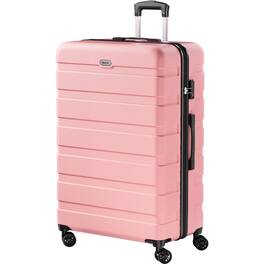 Brick Attic - 20 Inch Luggage PC ABS Hardside Lightweight Suitcase with 4 Universal Wheels TSA Lock Carry-On - Pink