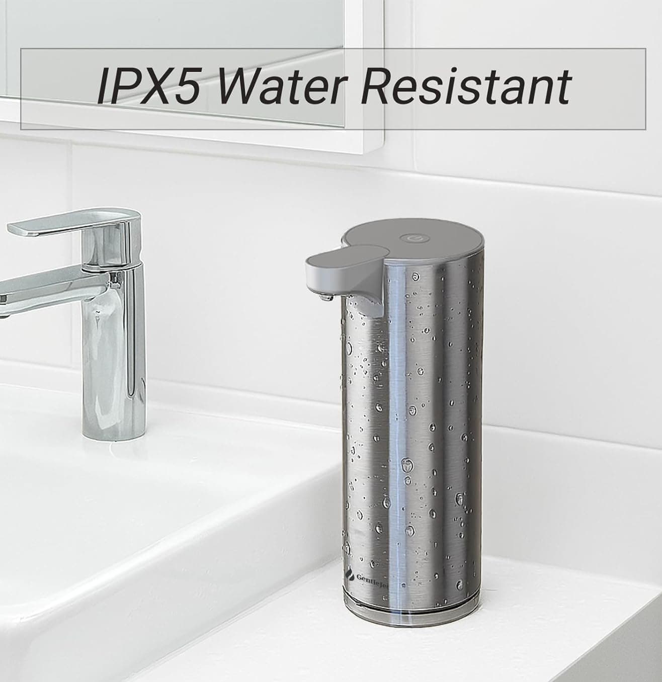 IPX5 Water Resistant