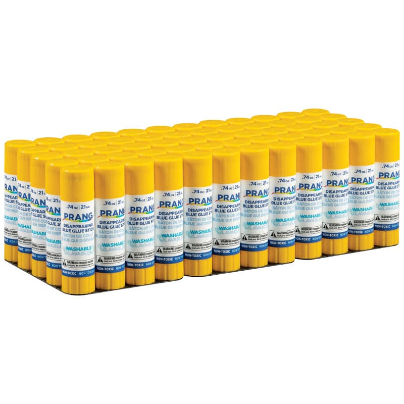 Prang - Disappearing Blue Glue Sticks Washable .74oz 60 Count price history on PriceWatchPro
