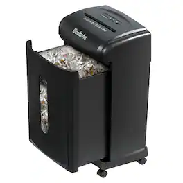 GOODSILO - Large Capacity 19-Sheet Cross-Cut Paper Shredder - Heavy Duty, 7.93 Gallon, Ultra-Quiet - Black