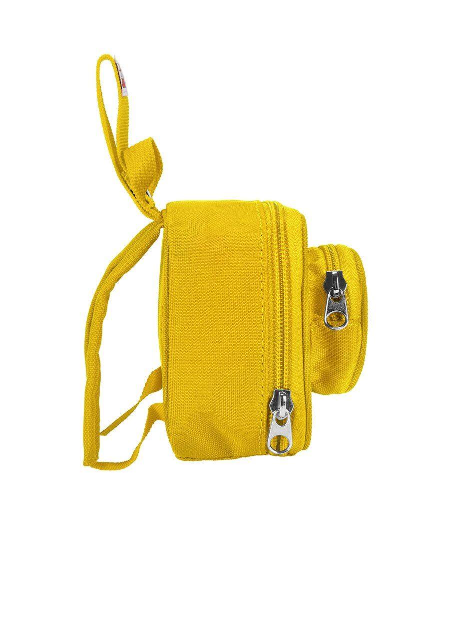 Angle. LEGO - LEGO Brick Mini Backpack - Yellow.