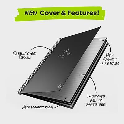 NEW Cover & Features!

- Sleek Cover Design
- New Smart Title Bars
- New Smart Tags
- Improved Pen to Paper Feel