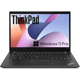 Lenovo - Refurbished Excellent - ThinkPad T14s Gen 2 14" 16GB 512GB SSD Core™ i7-1185G7 3.00GHz WIN11P - Black