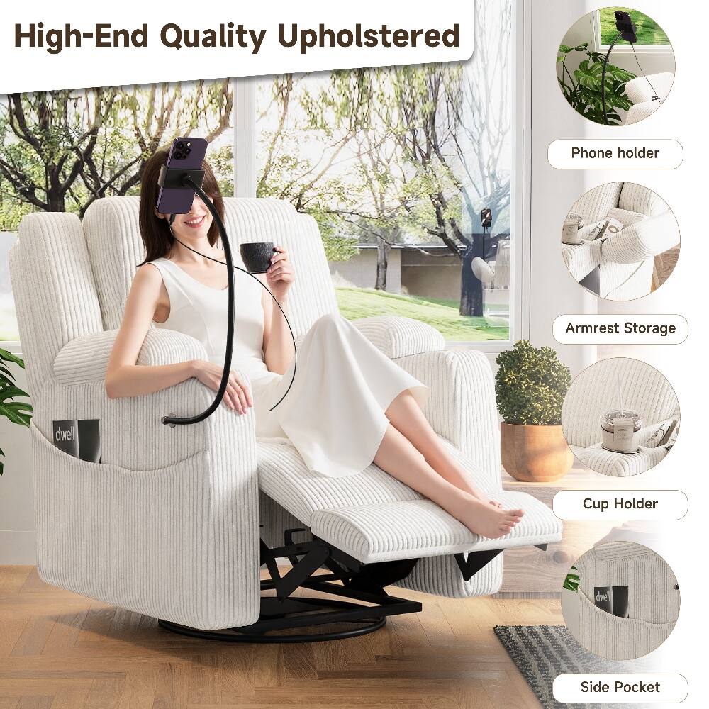High-End Quality Upholstered

Phone holder
Armrest Storage
Cup Holder
Side Pocket