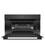 Alt View 11. Fisher & Paykel - 30" 1.9 Cu. Ft. Single Combination Steam Oven, 6.8" Touchscreen - Compact - Minimal Black (Soft Black) - Black.