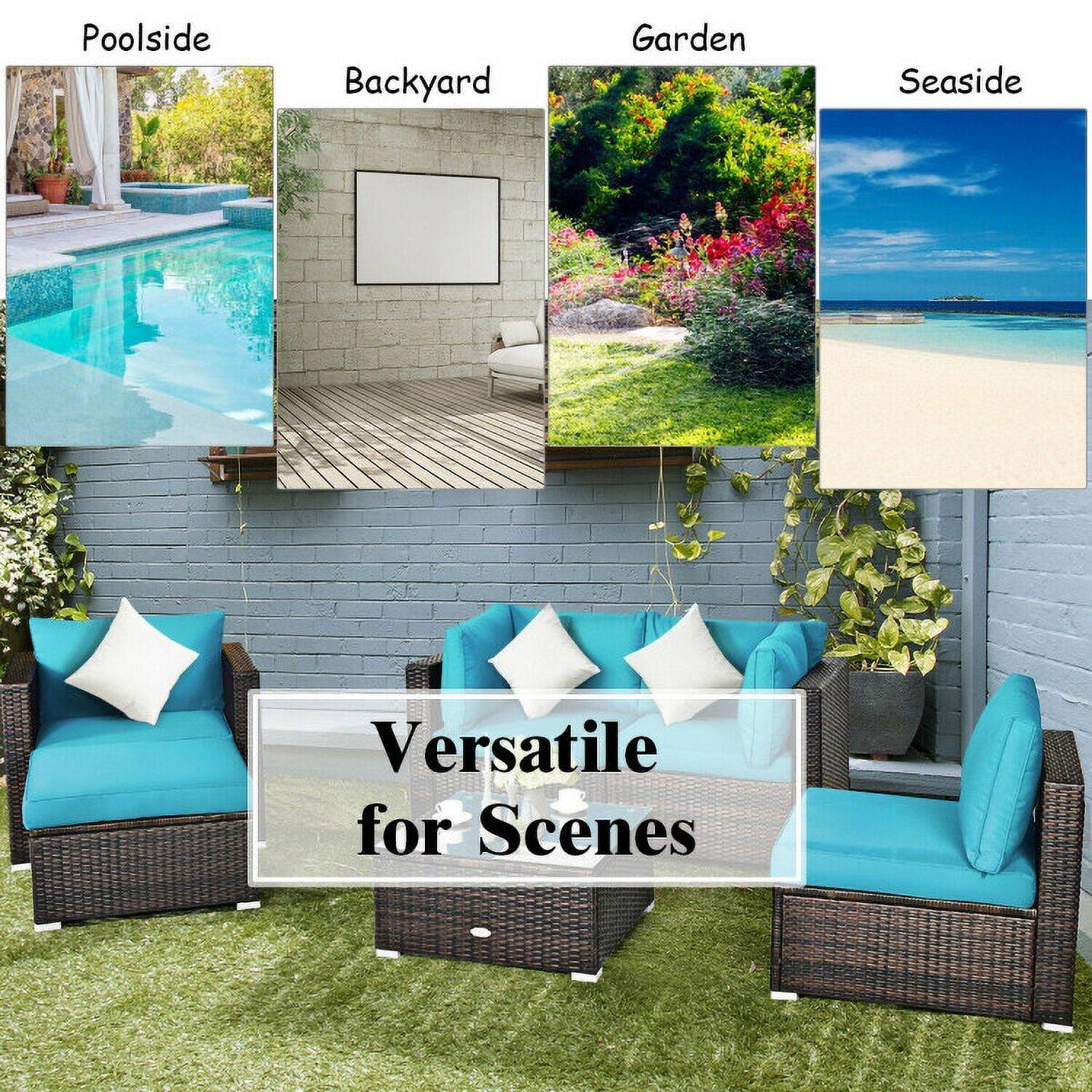 Poolside  
Backyard  
Garden  
Seaside  

Versatile for Scenes